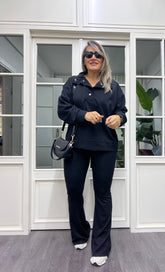 A02074 çelik örme toparlayıcı likralı tayt