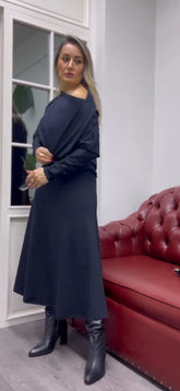 A01724 takım etek bluz