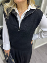 A01655 fermuarlı süveter