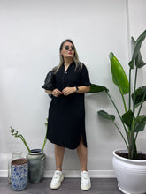 A01234 müslin kumaş siyah yakalı