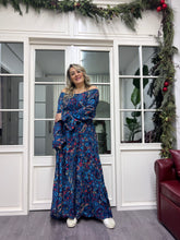 A02290 desenli madonna elbise