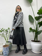 A01694 deri Çan likra etek