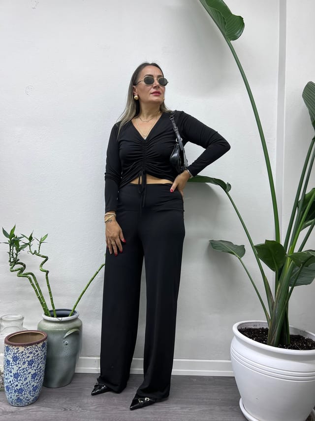 A01439 sendy kumaş likra takım