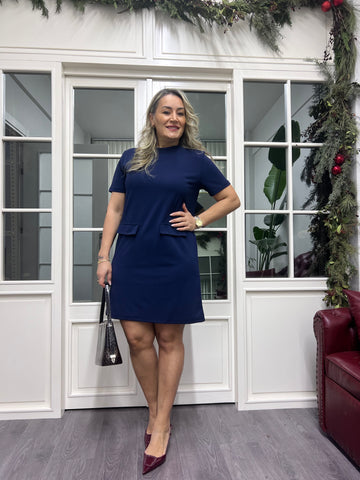 A02267 lacivert süs cep