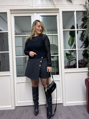 A02250 dantelli bluz