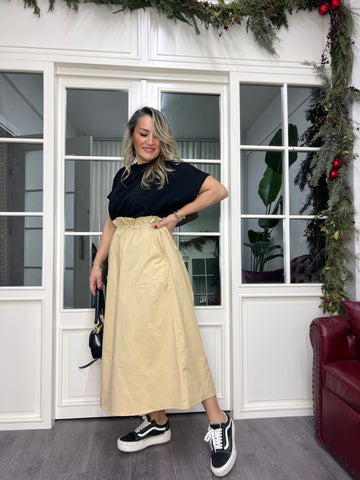 A02346 balon üstü likralı elbise