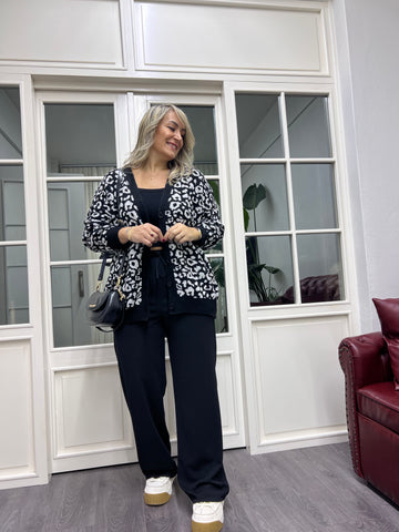 A02178 standart beden triko hırka