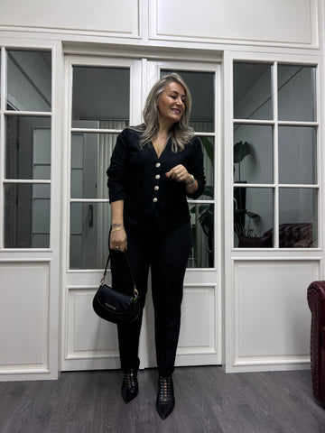 A02163 pensli havuç pantolon