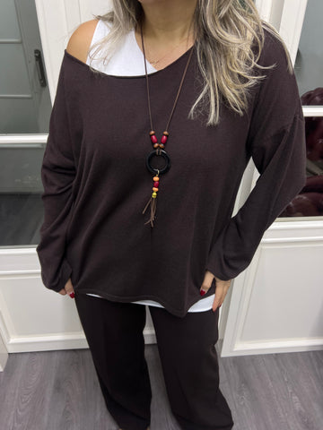 A02164 standart beden triko set