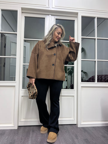 A02153 yüksek bel likralı toparlayıcı tayt