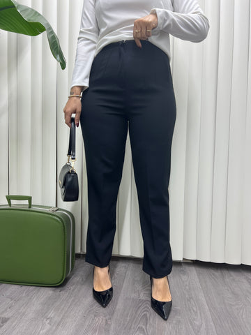 A01686 yüksek bel havuç pantolon