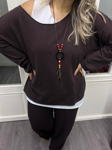 A02164 standart beden triko set