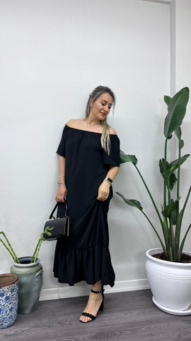 A0123 model madonna yaka siyah Ayrobin