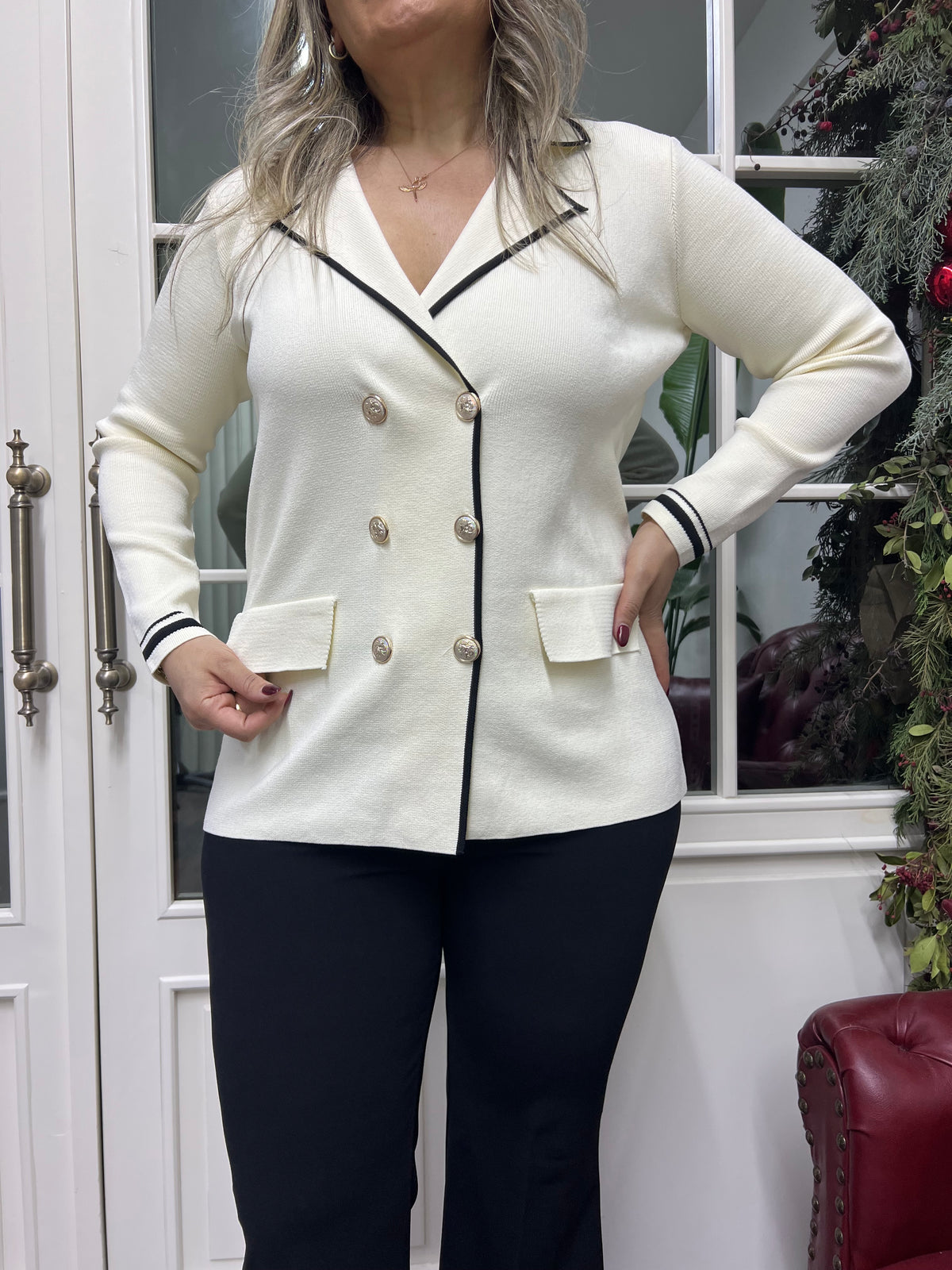 A02226 standart beden triko hırka