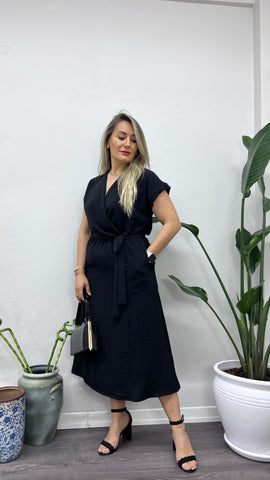 A0114 model siyah ayrobin beli lastikli bağlamalı siyah
