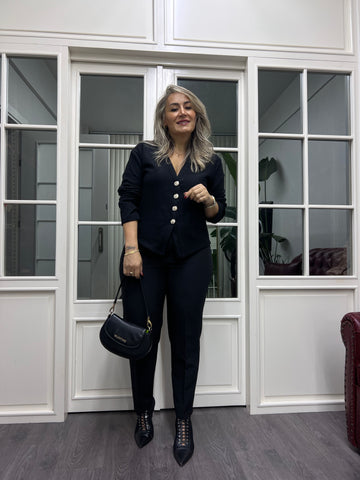 A02163 pensli havuç pantolon